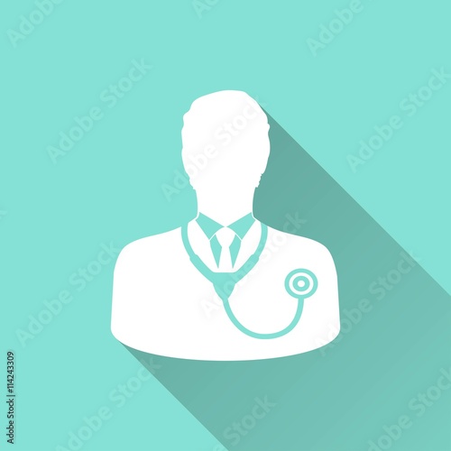 Doctor - vector icon.