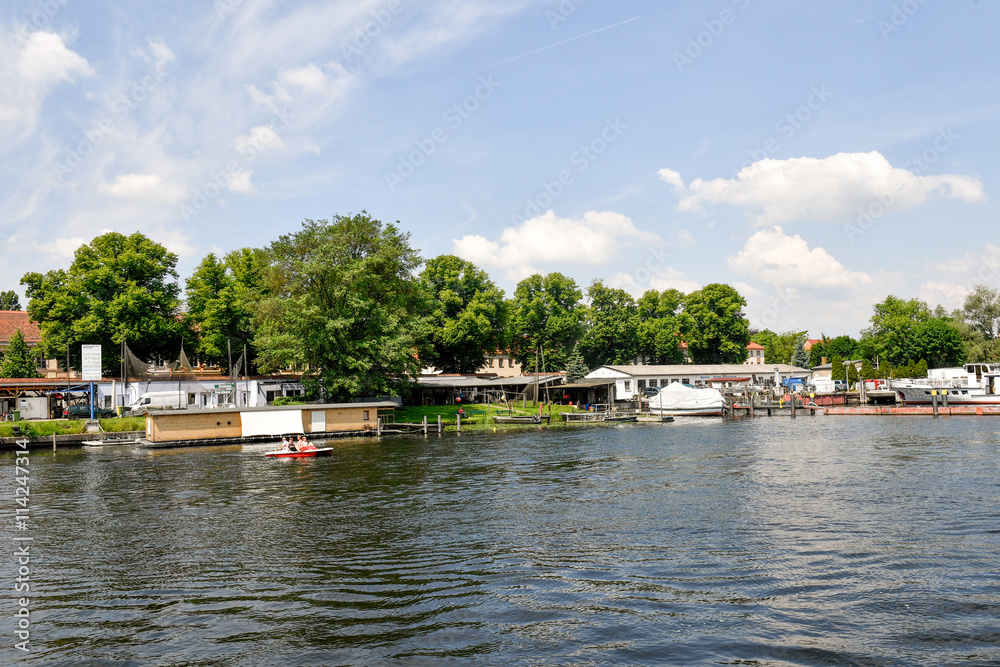 Seenlandschaft bei Potsdam im Land Brandenburg