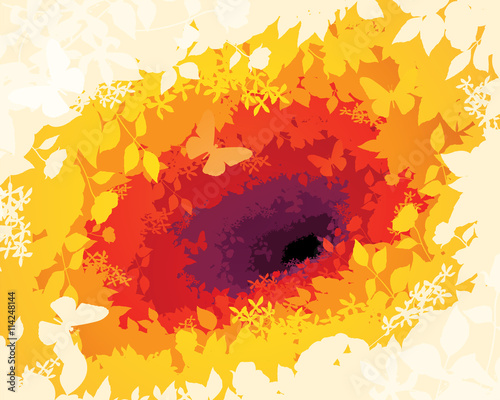 floral background / colourful background 