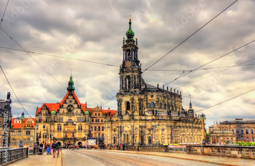 Dresden Cathedral of the Holy Trinity © Leonid Andronov
