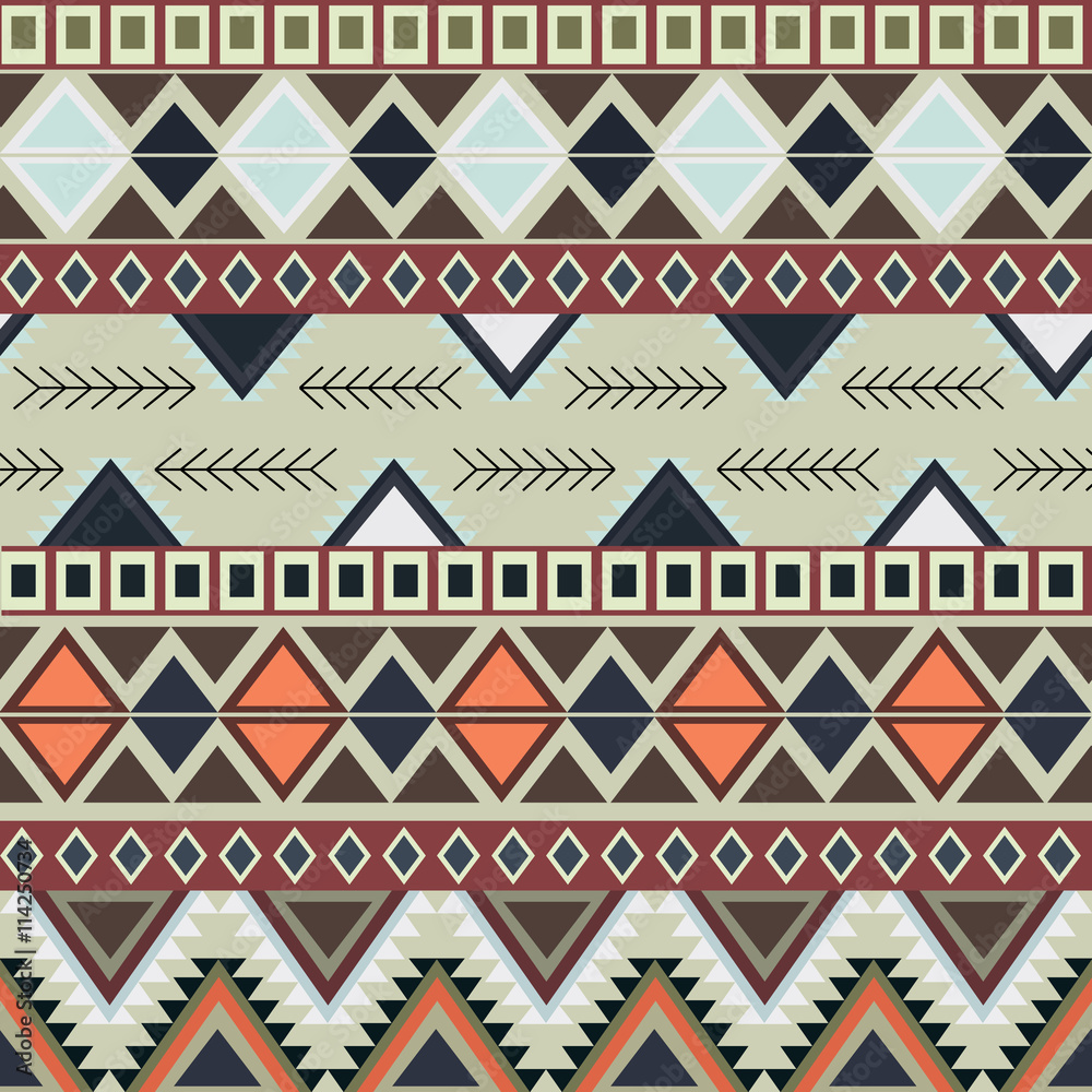 Geometric ethnic pattern. Vector illustration
Geometric ethnic pattern. Vector illustration