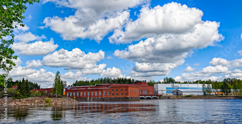 Hydroelectric power station photo