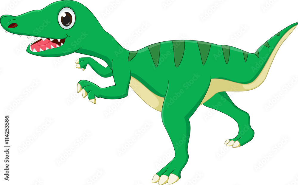 Obraz premium Cute dinosaur cartoon