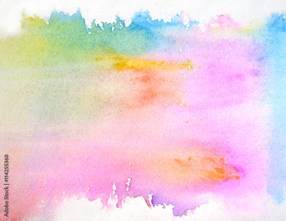 Fototapeta premium Beautiful abstract watercolor background for your design