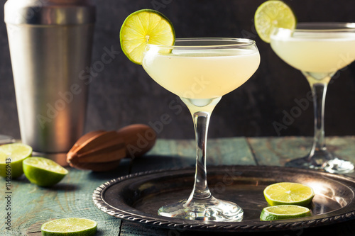 Classic Lime Daiquiri Cocktail photo