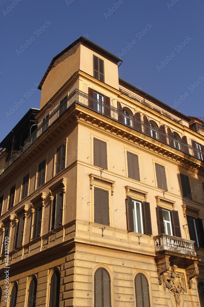 Immeuble à Rome, Italie