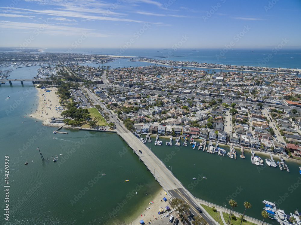 Aerial view of mothers beach