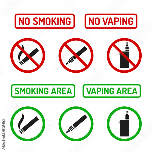 No smoking signs set