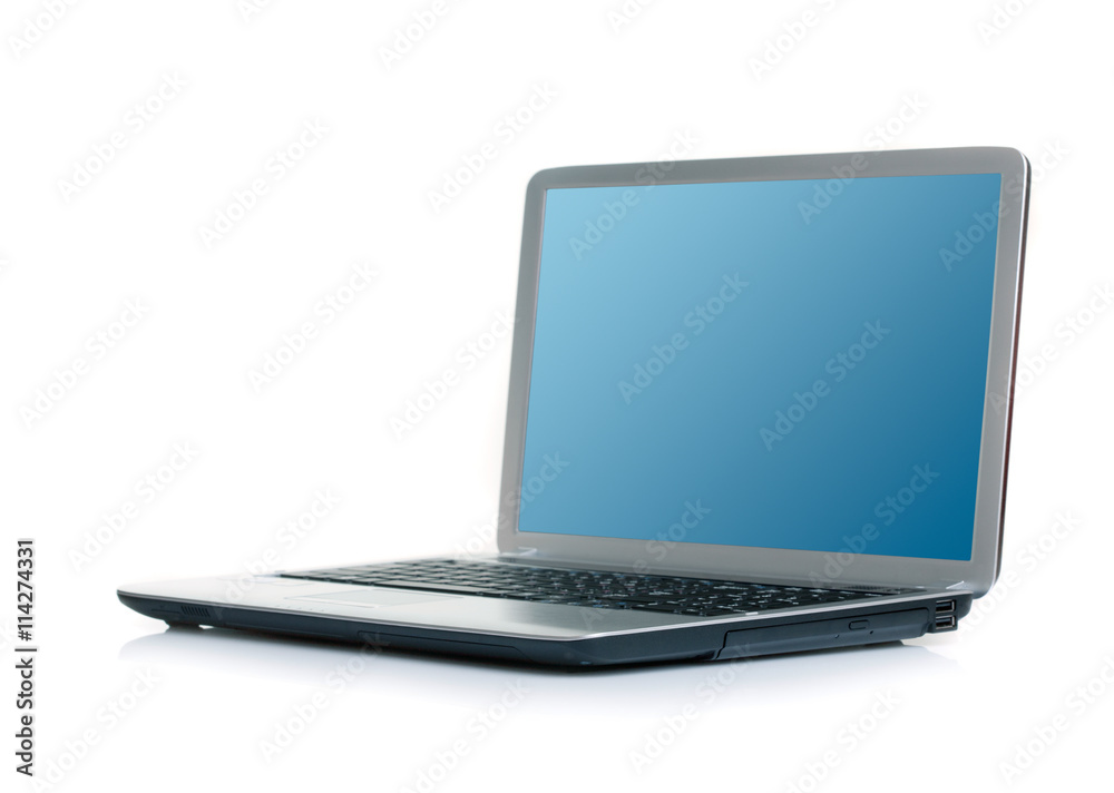 Laptop isolated on white background Laptop isolated on white background