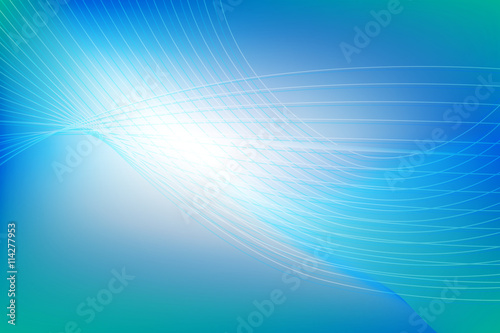 Blue shiny business background vector