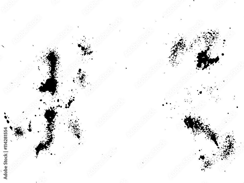 Abstract ink drops background. Black and white vector grunge texture. Abstract ink drops background. Black and white vector grunge texture.