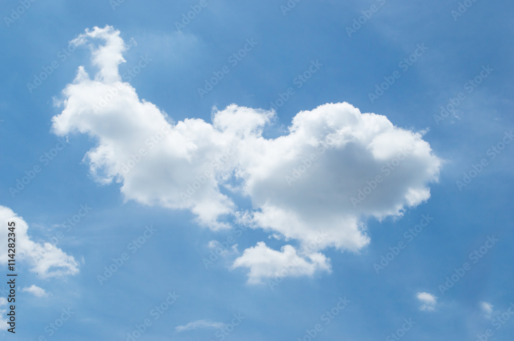 Fototapeta premium Clouds and blue sky
