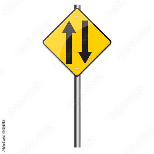 Free Download Traffic sign road, Vector image. - GFXLoad
