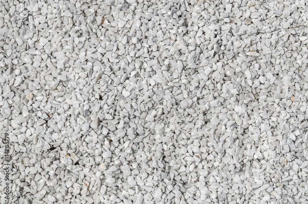 White stone gravel texture White stone gravel texture
