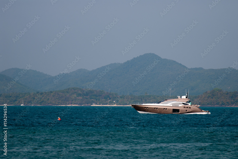 Obraz premium Яхта