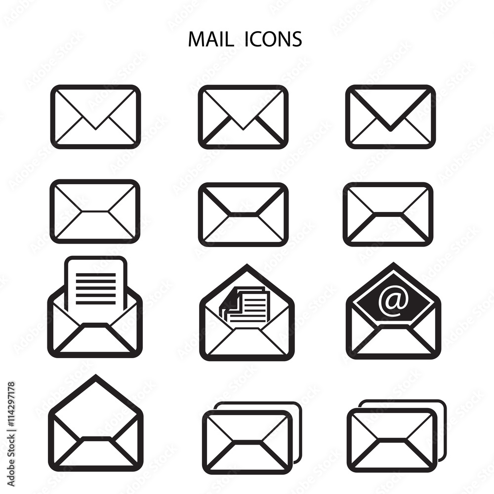 mail icons 2 mail icons 2