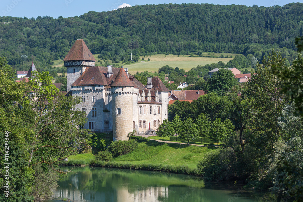 Fototapeta premium Château de Cléron