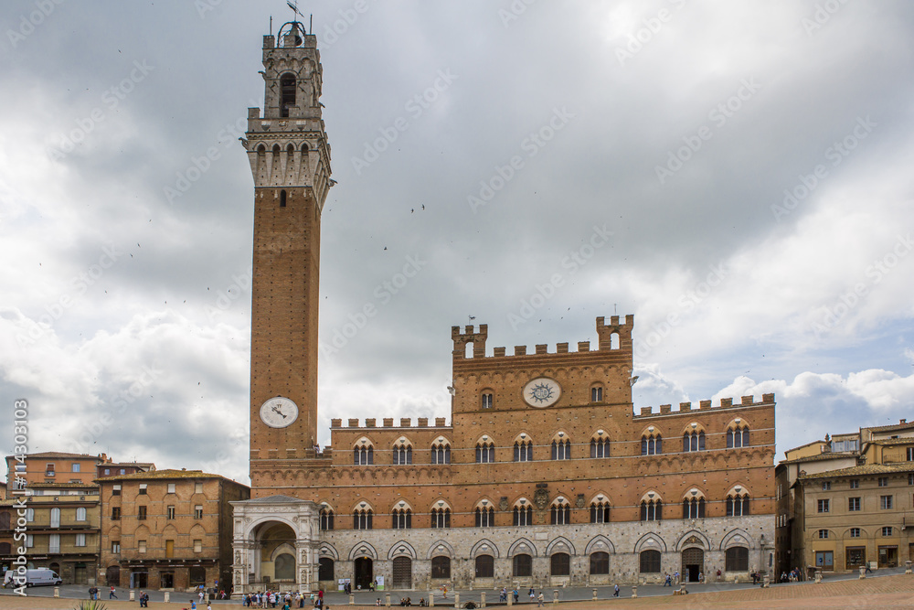 Obraz premium Les villes de Toscane