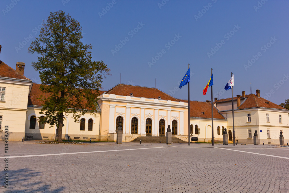 Union Hall building in Alba Iulia Romania