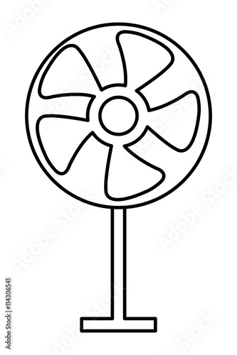 simple fan icon