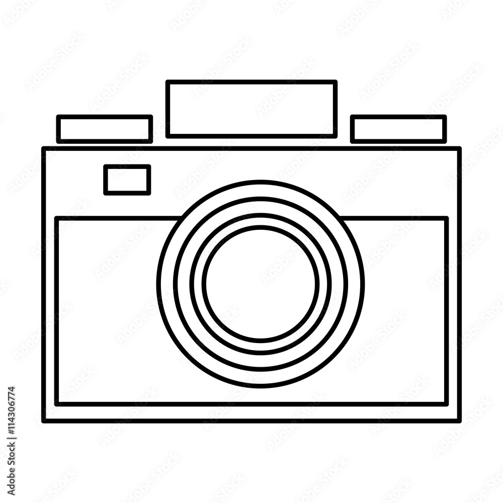 photographic camera icon photographic camera icon