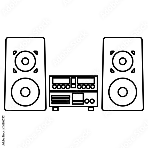 stereo system icon