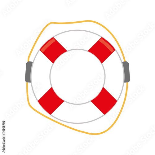 colored lifebuoy icon