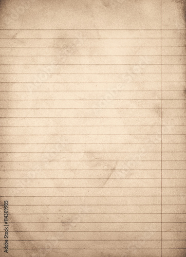 Vintage Grungy Lined Paper