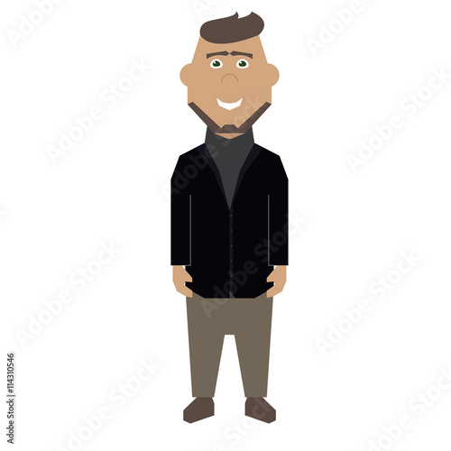 Isolated Businessman