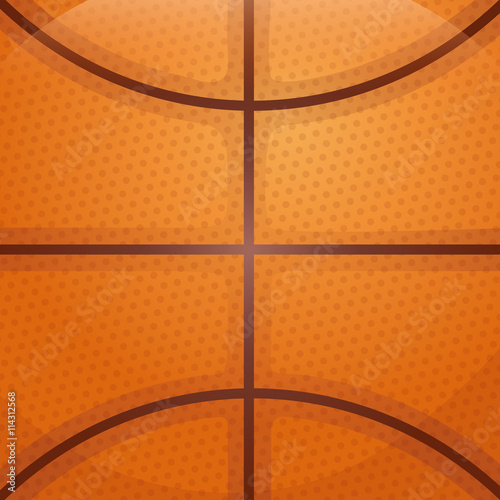 Basketball concept represented by ball background. colorfull and flat illustration  © djvstock