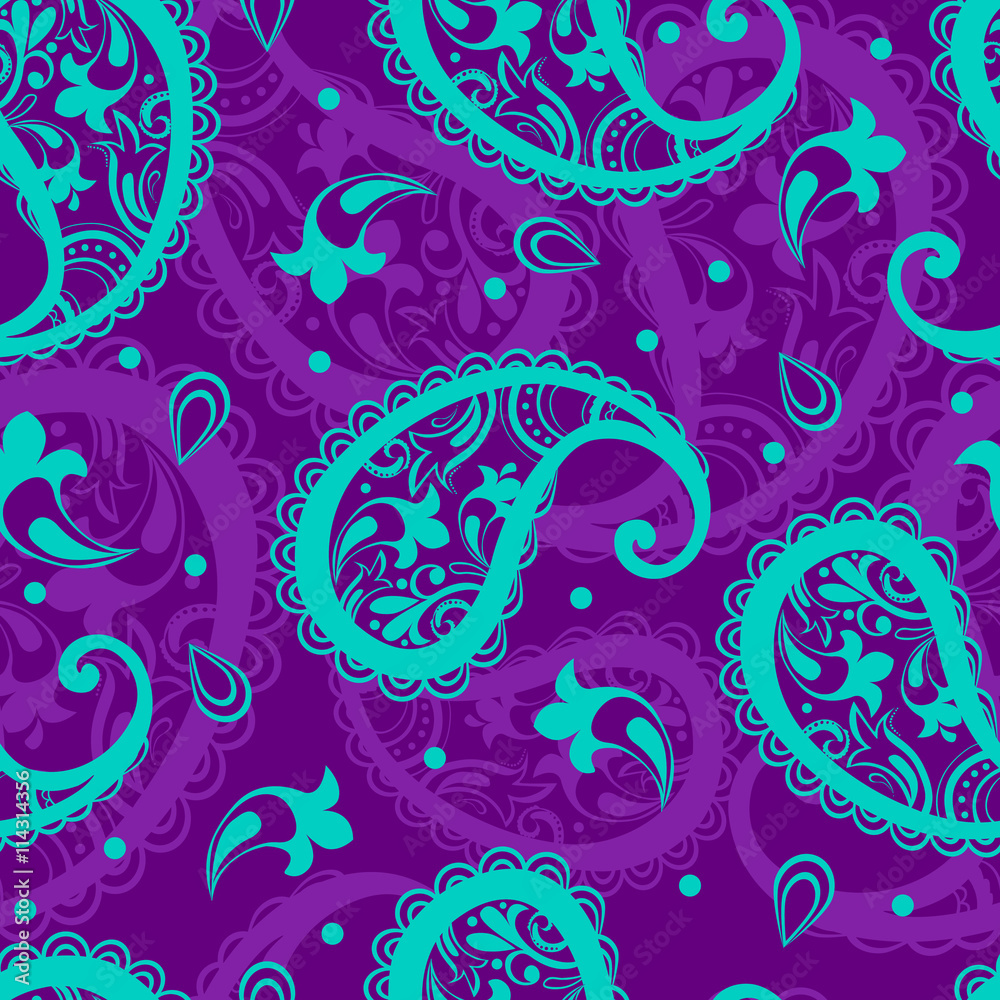 Paisley pattern vector Paisley pattern vector
