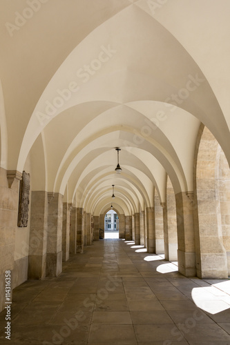 Passageway of Minorite Church in Vienna  Austria