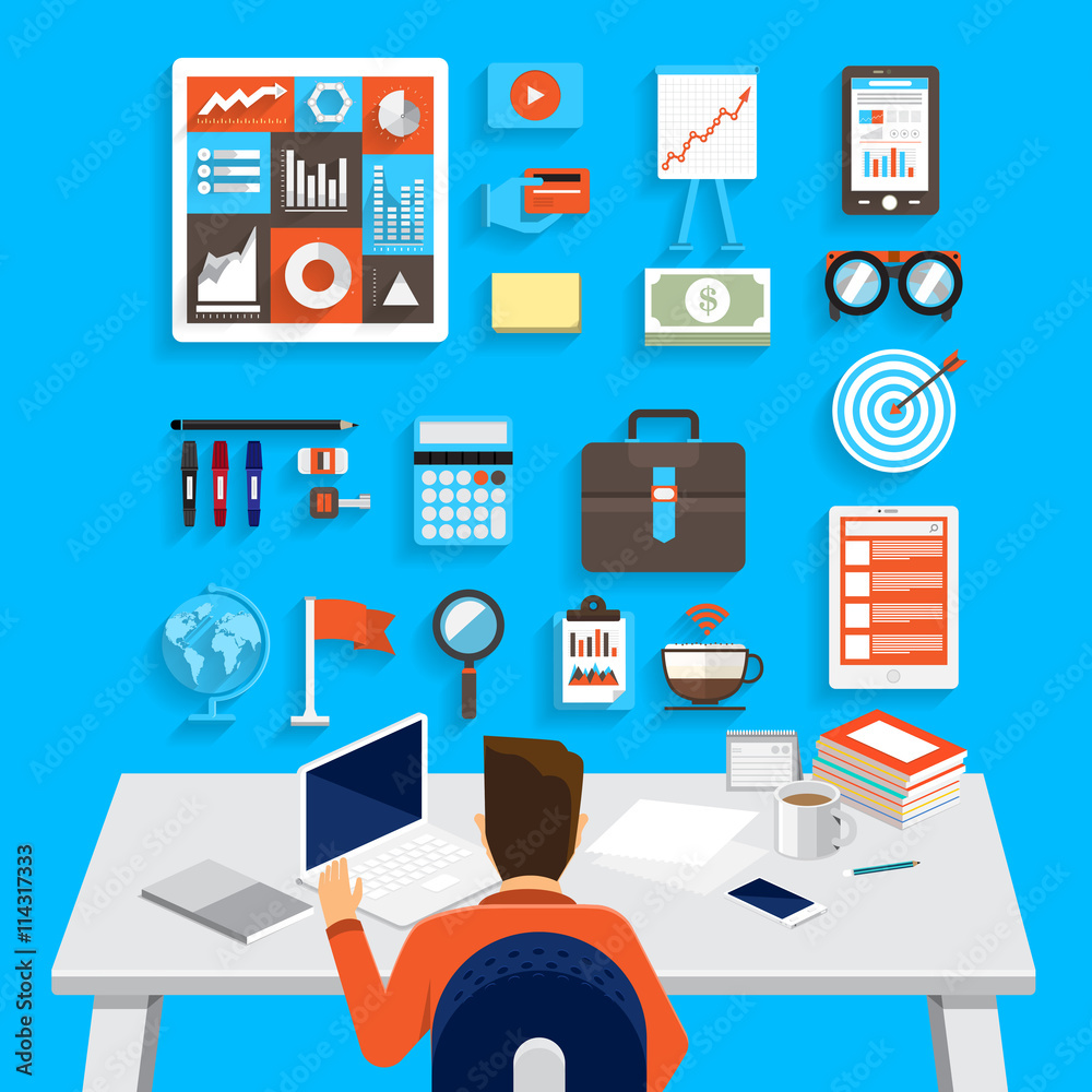 Business Tools infographic Business Tools infographic