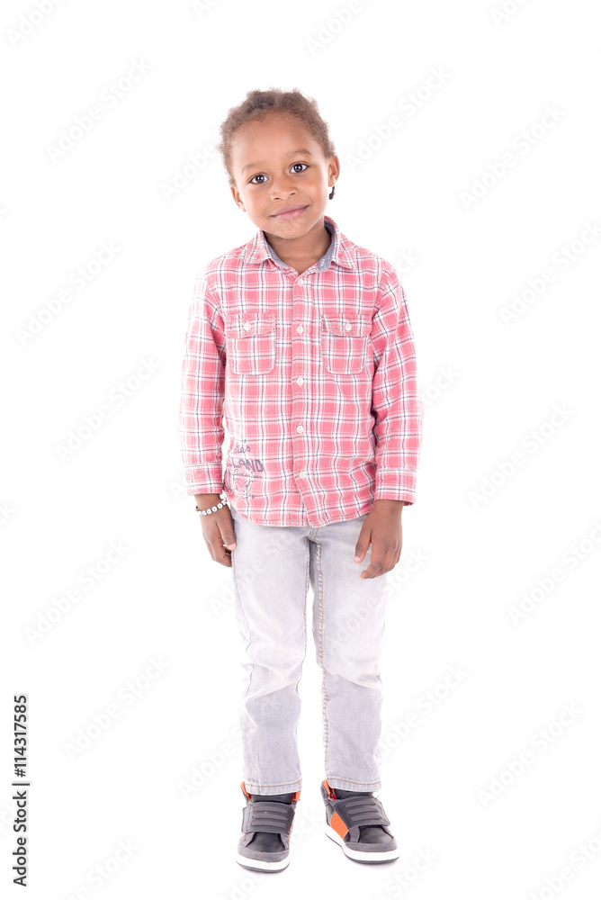 Fototapeta premium little boy posing