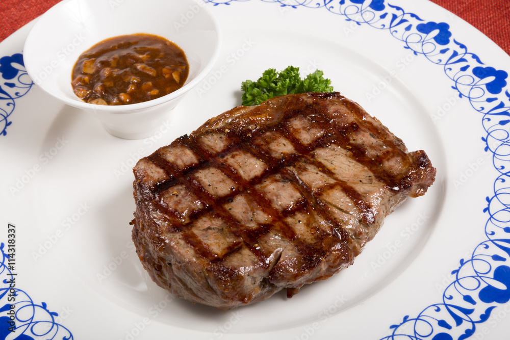 Grilled beef steak Grilled beef steak
