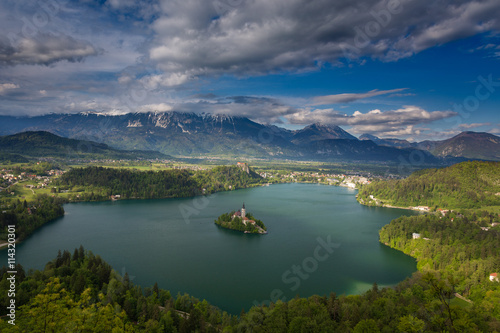 magical view of Lake Bled