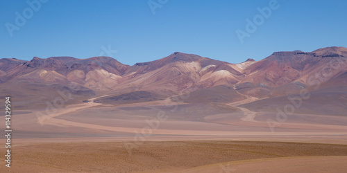 Paysage du sud de la Bolivie 