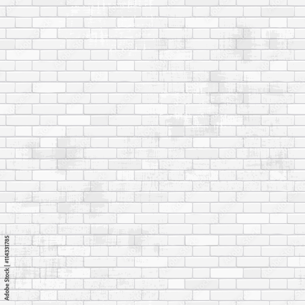old white brick wall for your design. seamless texture