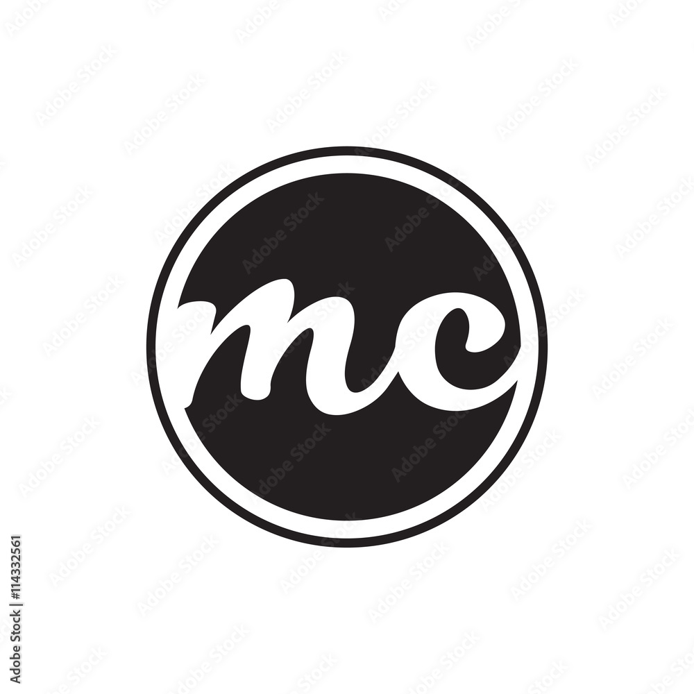 initial letter logo circle with ring initial letter logo circle with ring