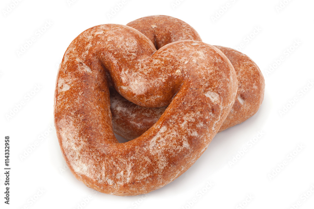 Bavarian gingerbread brewed in glaze sugar Bavarian gingerbread brewed in glaze sugar