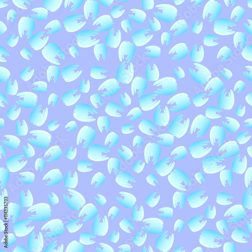 Tooth seamless pattern for dental or hygienist