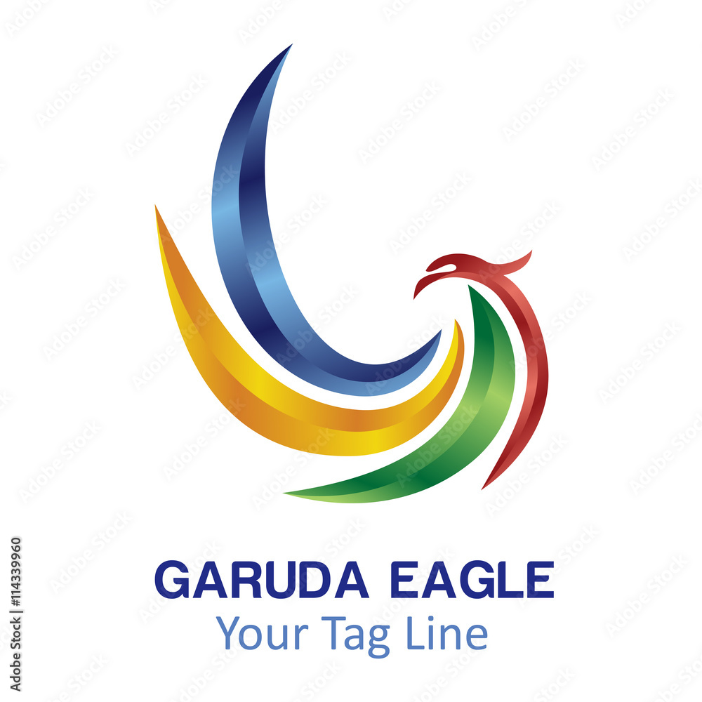 Garuda Eagle Logo 3D Garuda Eagle Logo 3D