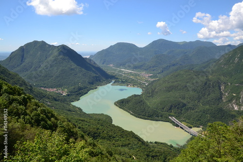 Friuli - Lago di Cavazzo (visto dal m.te Festa) © Stefano Gasparotto