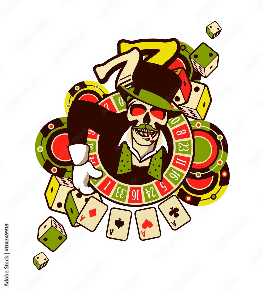 casino logo on a white background