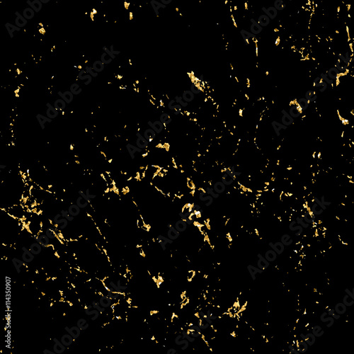 Marble gold grunge texture. Patina scratch golden elements. Sketch surface to create distressed effect. Overlay distress grain graphic design. Stylish modern background decoration. Vector illustration