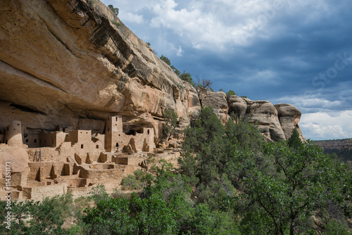Cliff Palace at Mesa Verde National Park in Mesa Verde, Colorado photo