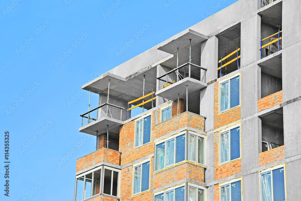 Obraz premium Construction site work