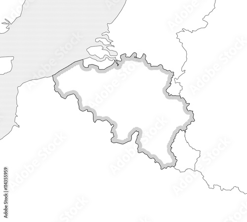 Map - Belgium