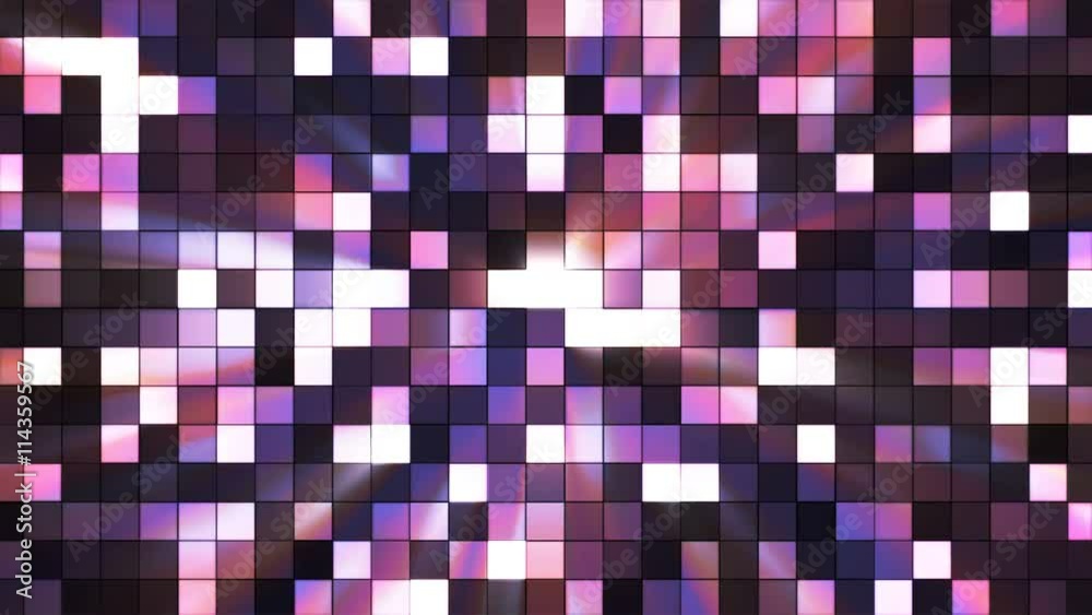 Broadcast Twinkling Hi-Tech Squares, Purple, Abstract, Loopable, 4K Broadcast Twinkling Hi-Tech Squares, Purple, Abstract, Loopable, 4K