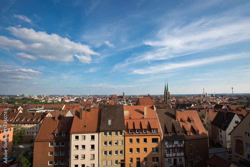 view of old Bamberg town
